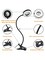 5X Magnifying Glass With Light, Clip-On Magnifier with 48 LED Desk Lamp
